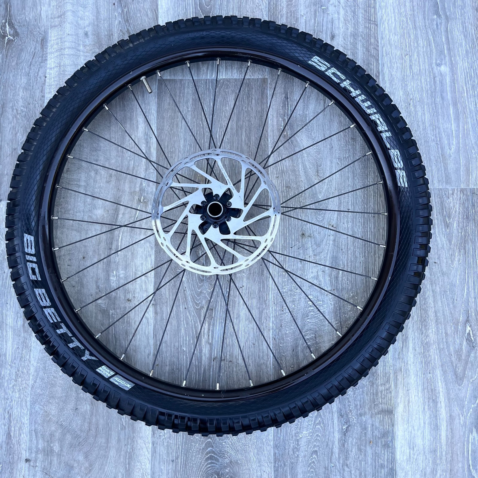 Rim front wheel wheel 26 Cannondale Perp 26 Schwalbe Big Betty