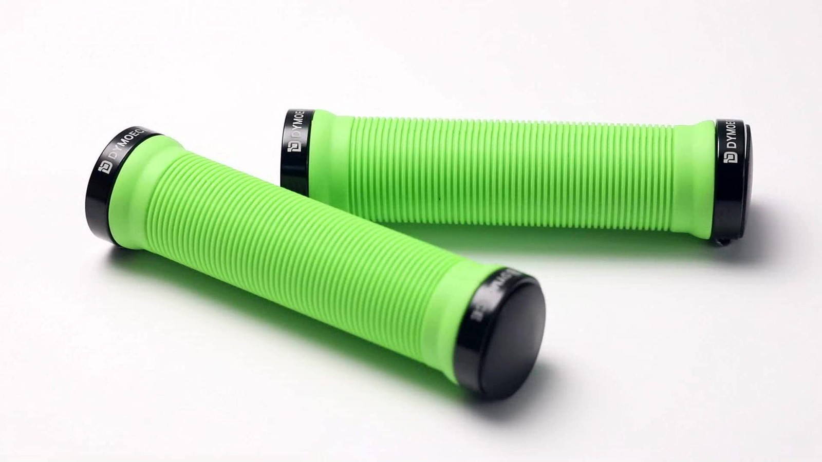 Dymoece Bike Handlebar Grips,Bicycle Handle Grip 130mm x 22.2mm, Green