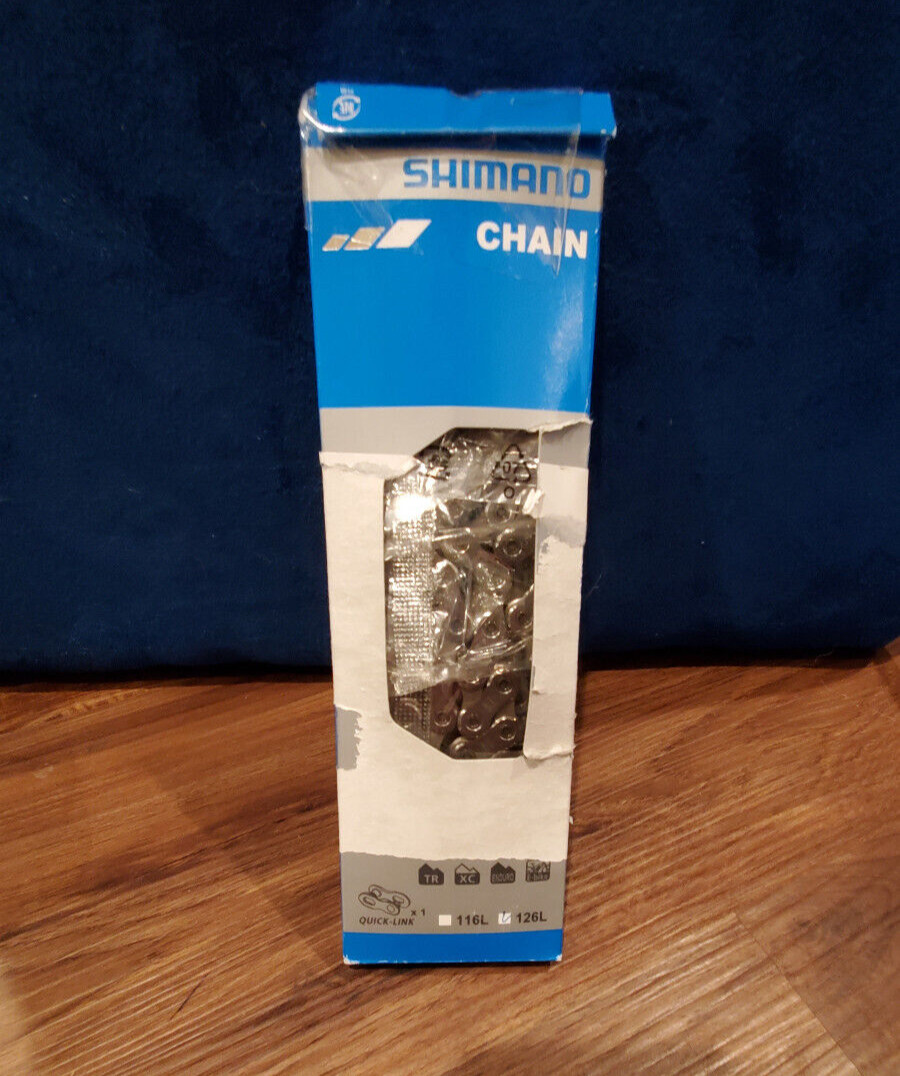 Shimano SLX CN-M7100 12-Speed MTB Bicycle Chain 126L with Pin – Silver