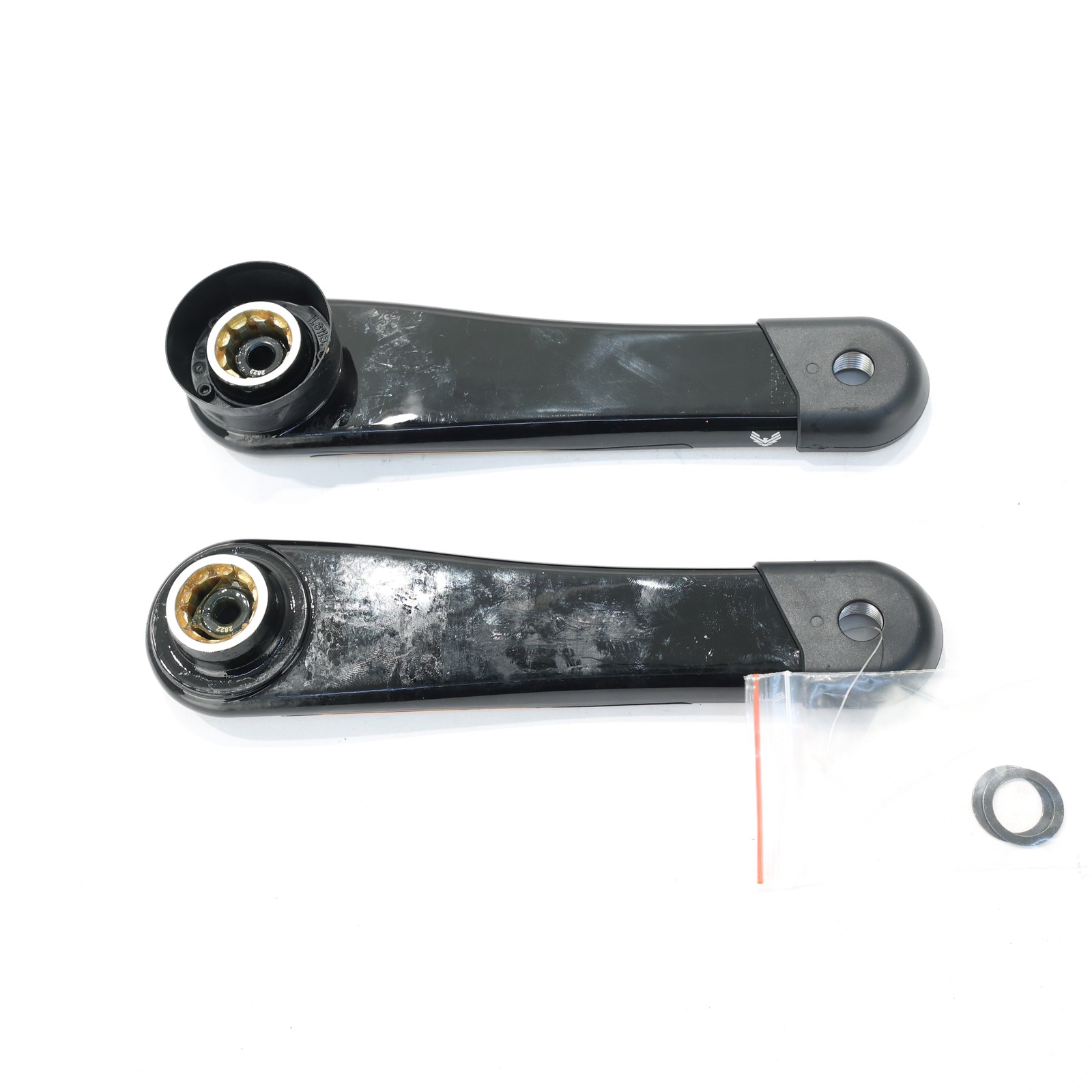 SRAM/Brose XX Eagle Transmission E-Bike Crank Arms, ISIS, 165mm, Cap M15, Black