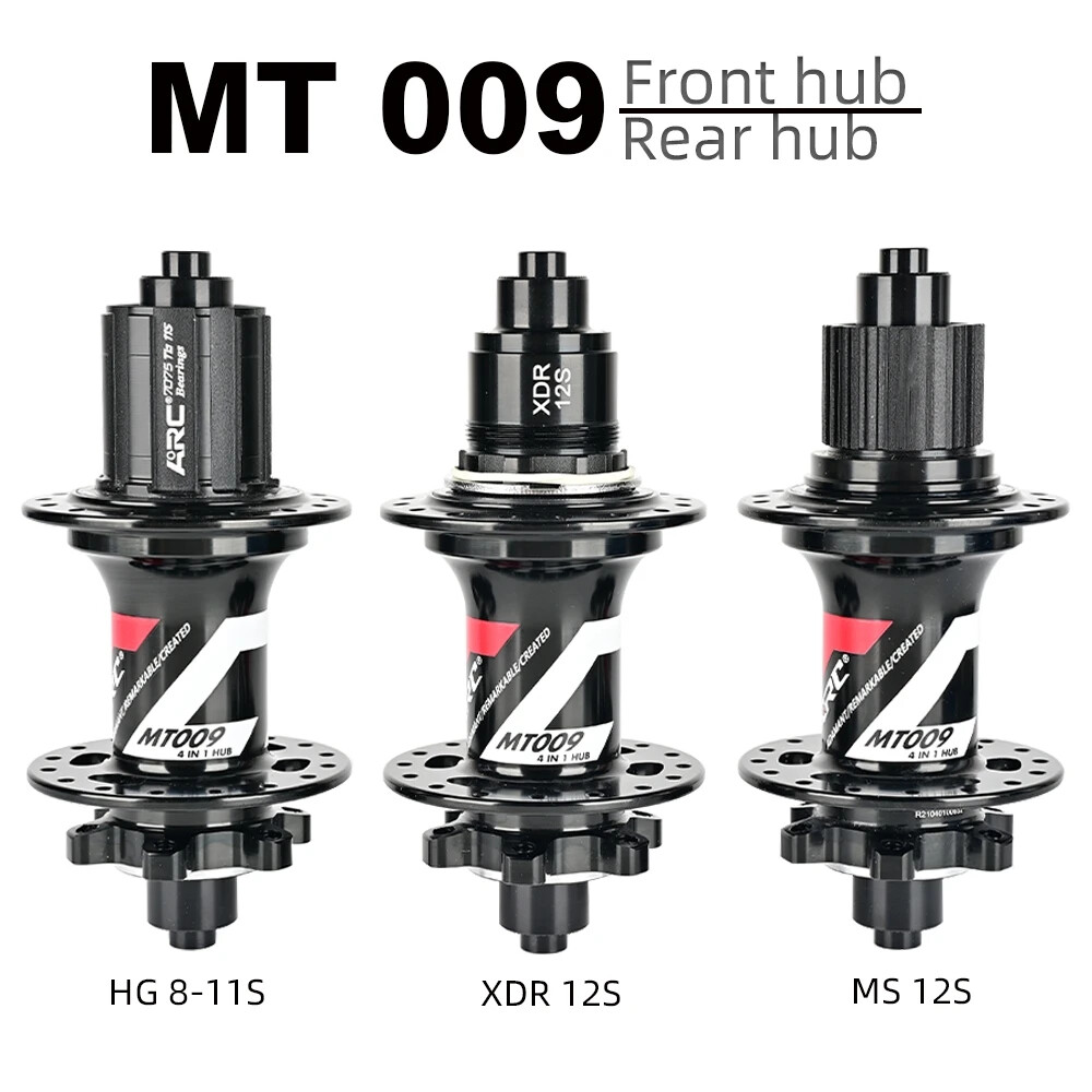 ARC Bicycle Front Rear Hub For HG XD MS Mountain Bike 36 Holes 6 pawl 114T Noise