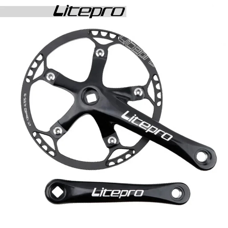 170mm Gravel Road Bike Crank Arm 130 BCD 45T 47T 53T 56T 58T Chainring Crankset