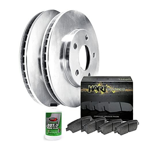 Front Brakes and Rotors Kit |Front Brake Pads| Brake Rotors and Pads| Ceramic