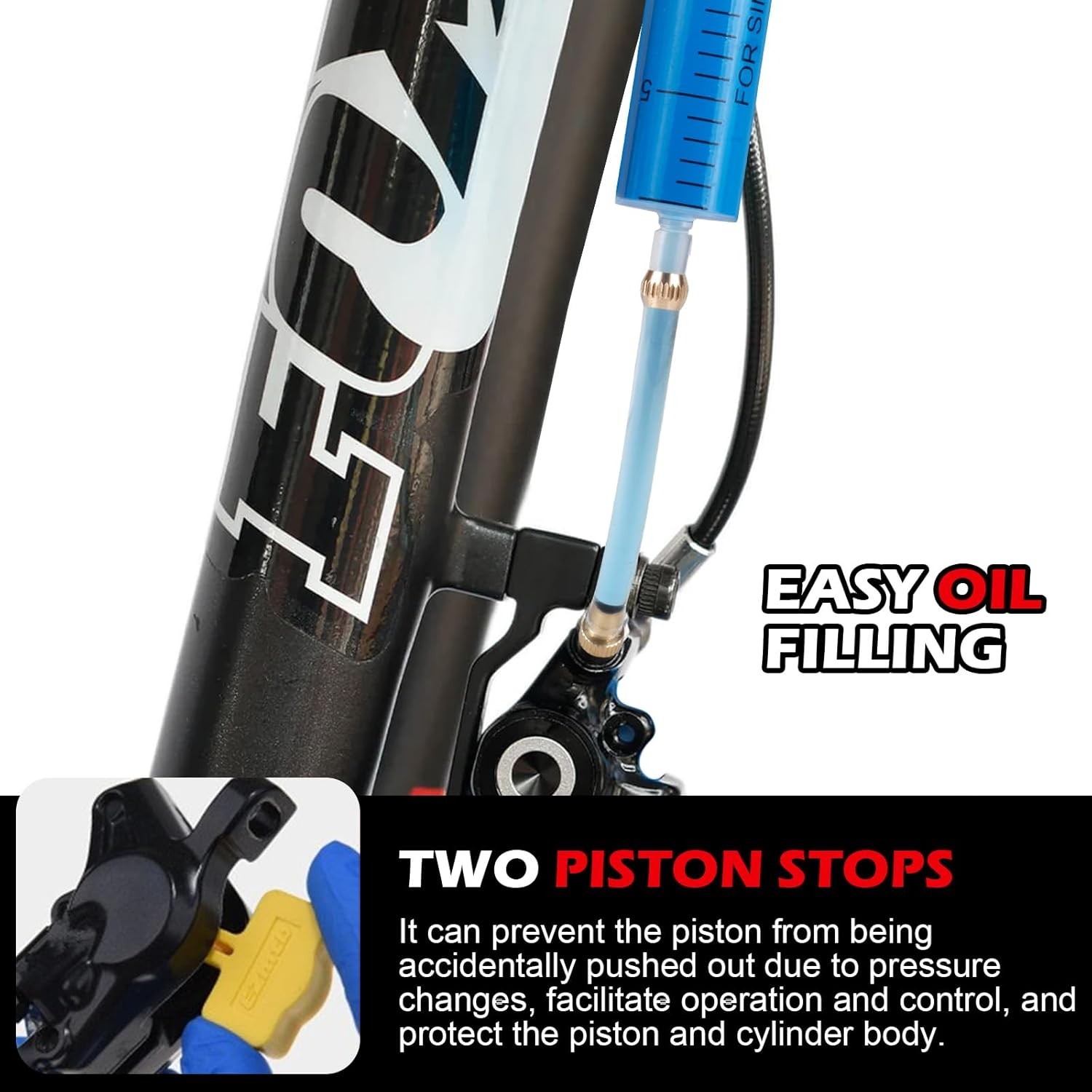 MAGURA Brake Bleed Kit w/ Mineral Oil 120ml Hydraulic Disc Bicycle Bleeding Set