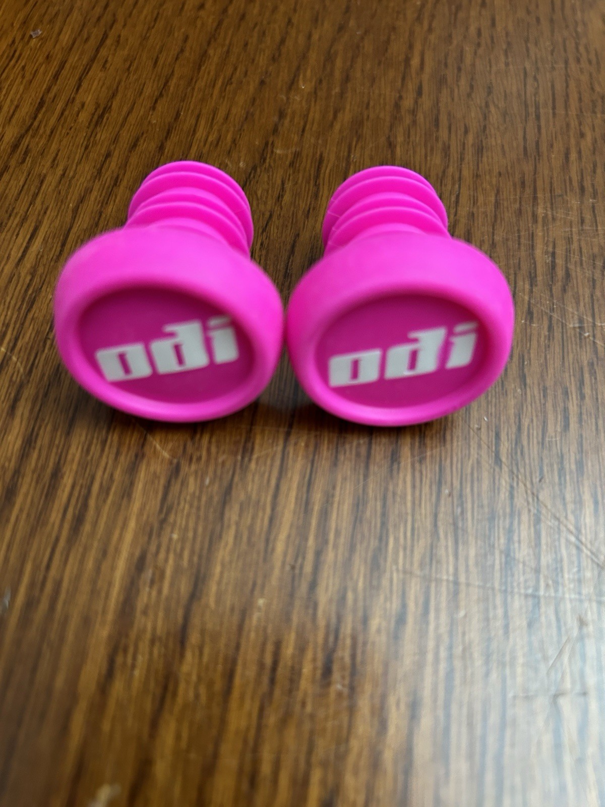 ODI BMX Nylon Bar ends Pink/Green/White/Black/Blue/Purple/Red PAIR