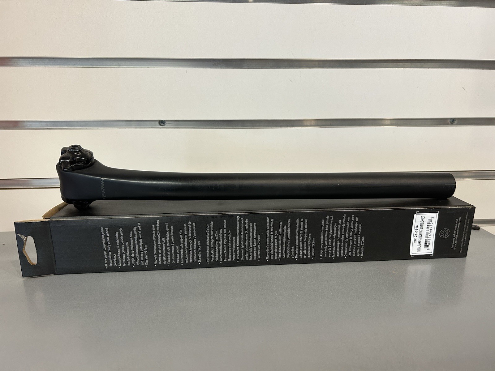 New Specialized S-Works Shiv Disc Carbon Post 350mm 25 Forward Offset