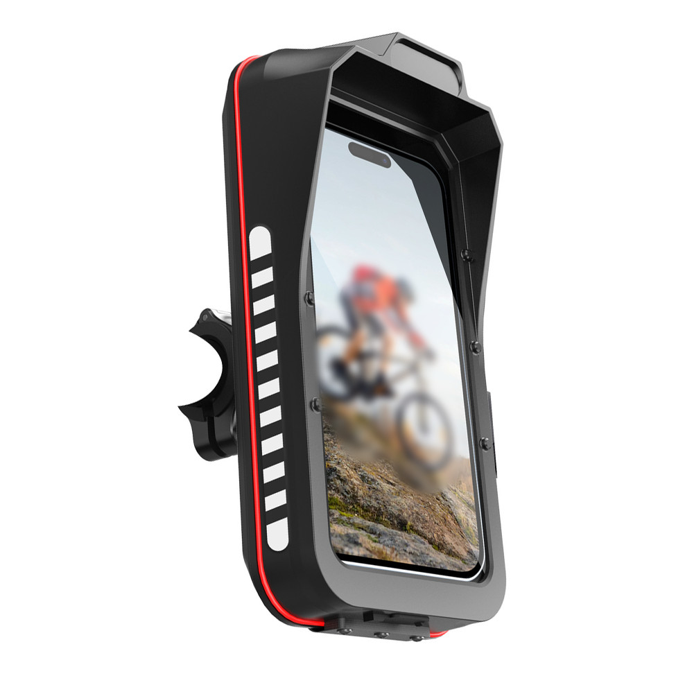 Bicycle Phone Holder Shockproof Phone Holder Secure Attachment Rainproof Design