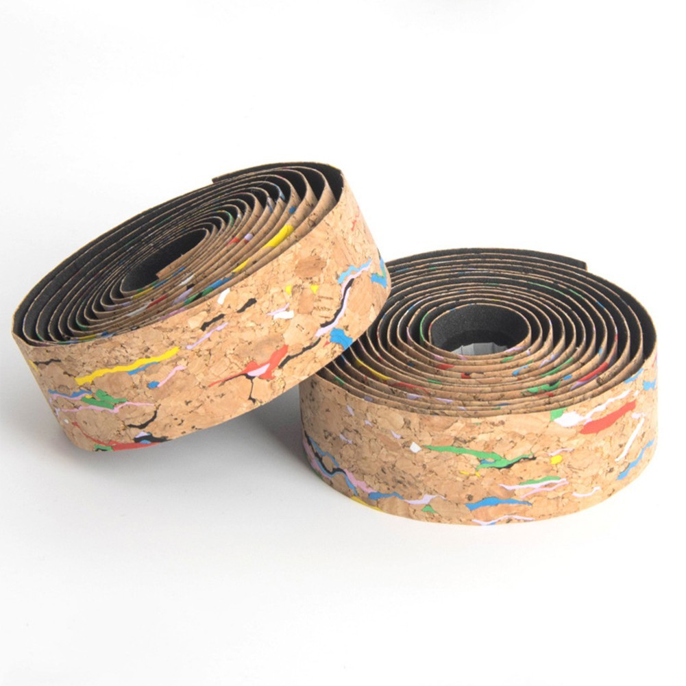 Cushioned PU Handlebar Tape for Comfortable Cycling 2150mm Length Brown