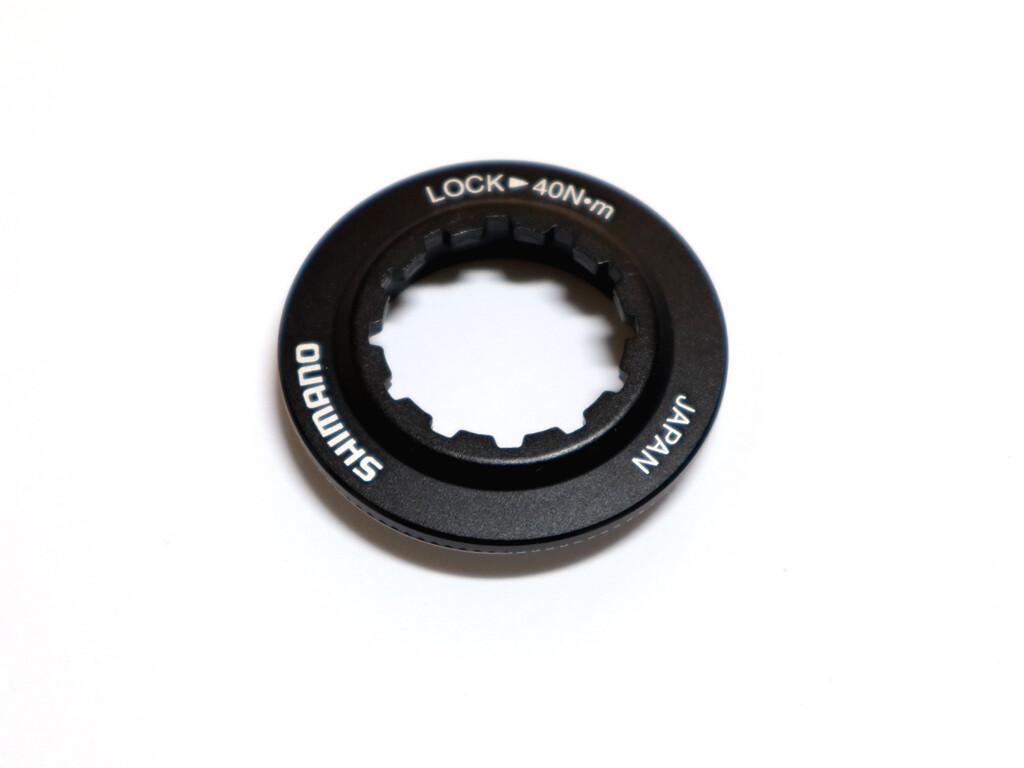 Shimano SM-RT98 Lightweight Centerlock Disc Brake Rotor Lock Ring Black 8g