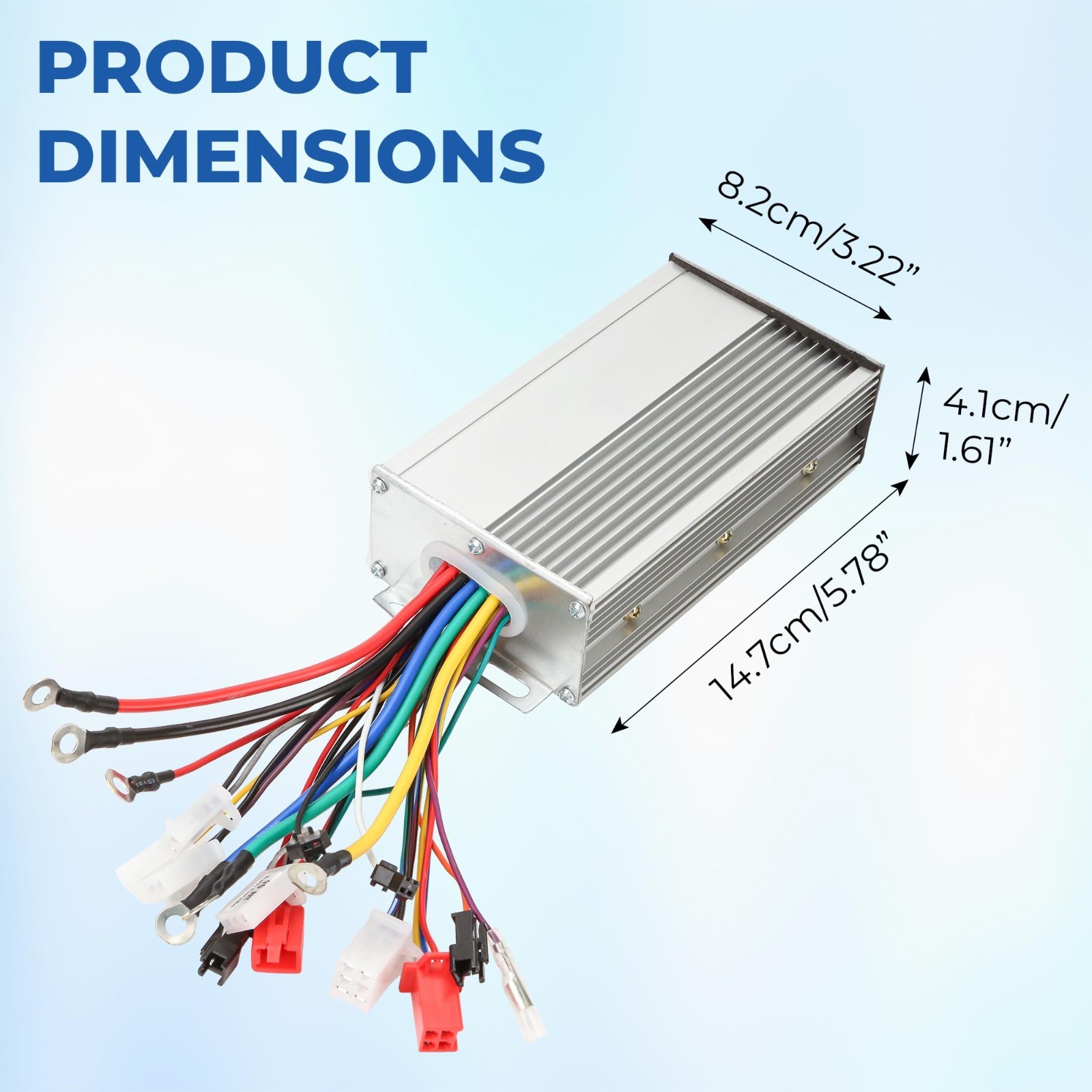 Dual Mode 12-Tube 48V-72V Brushless Motor Speed Controller for E-Bike/Scooter