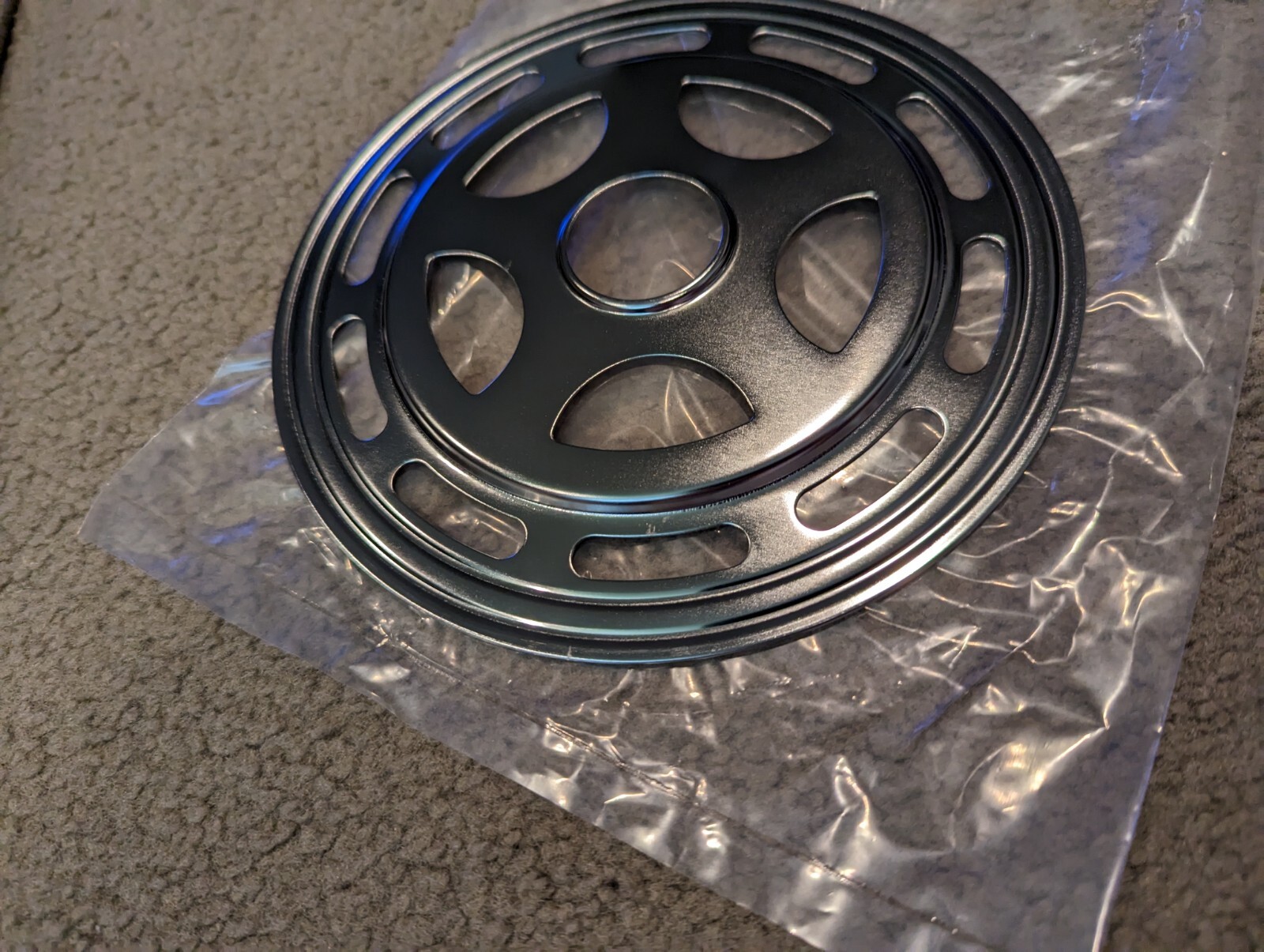 NEW CHROME 7 AND 1/2″ SPOKE PROTECTOR FOR MULTI-SPEED BICYCLES