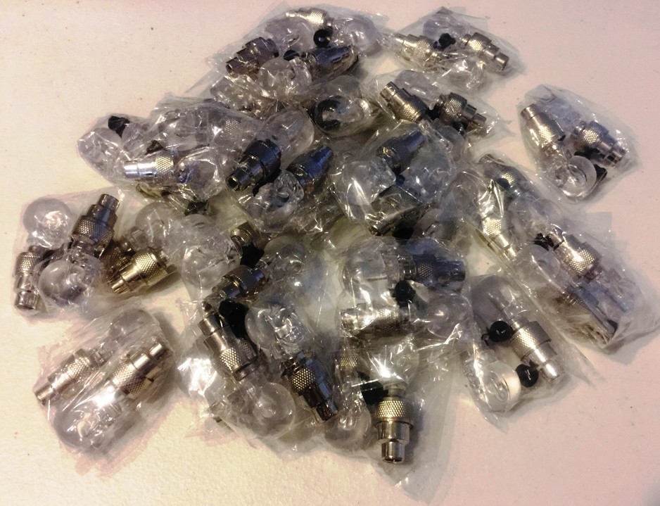 Bulk Lot SKULL LED VALVE BIKE LIGHTS NIGHT cycling bicycle flash tire safety