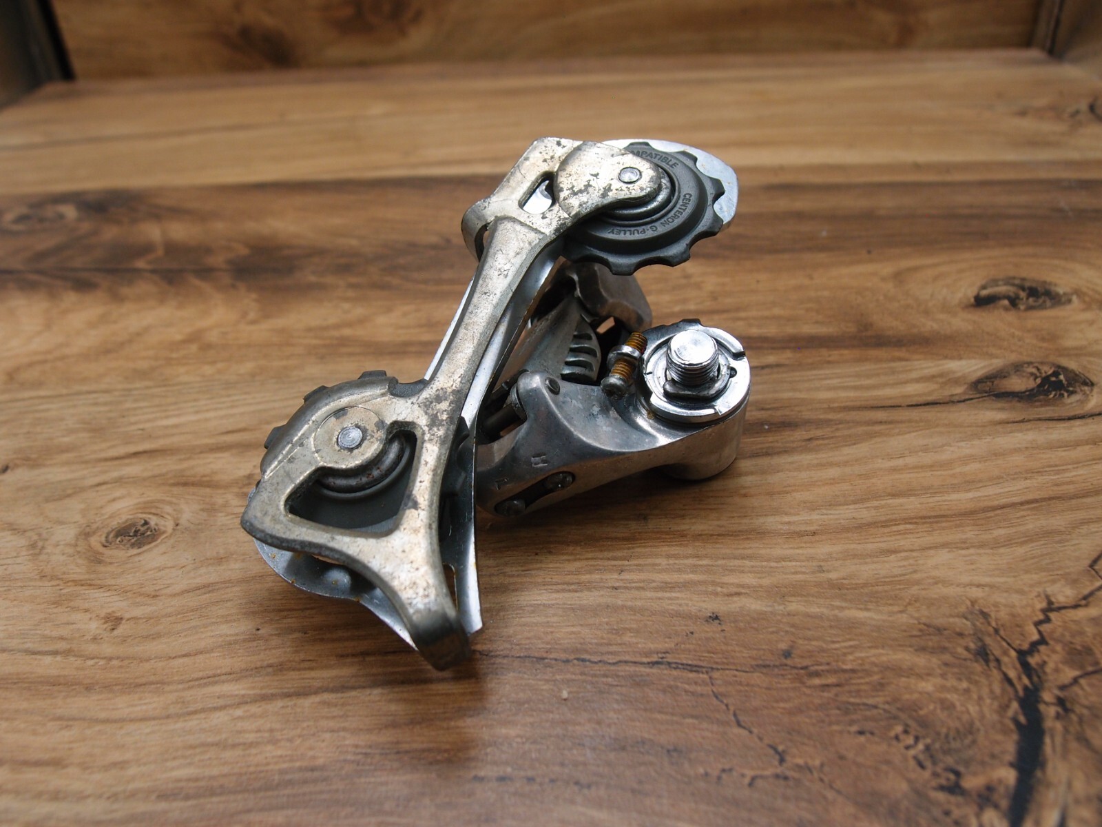 1994 rear derailleur Shimano Alivio RD-MC12 VIA Japan mid cage 7 speed