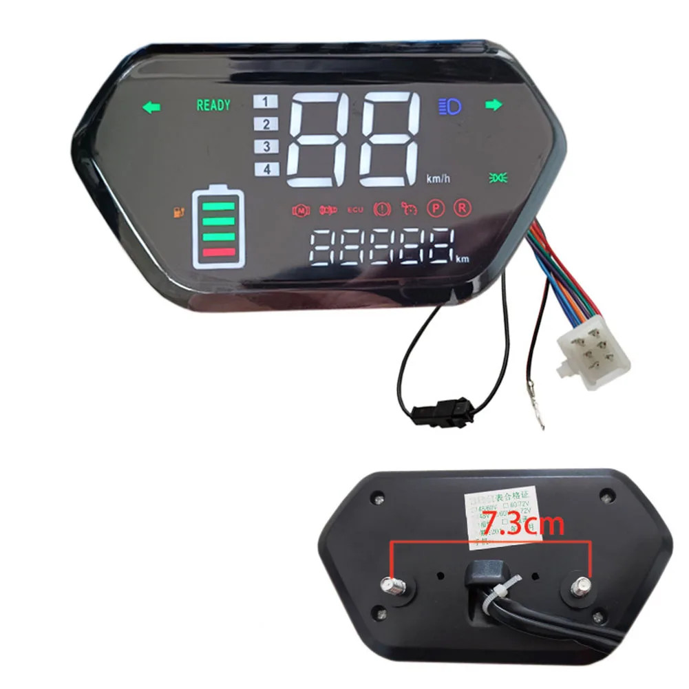 48V 60V 72V Ebike LCD Display Speed Control Panel For Electric Scooter Bicycle