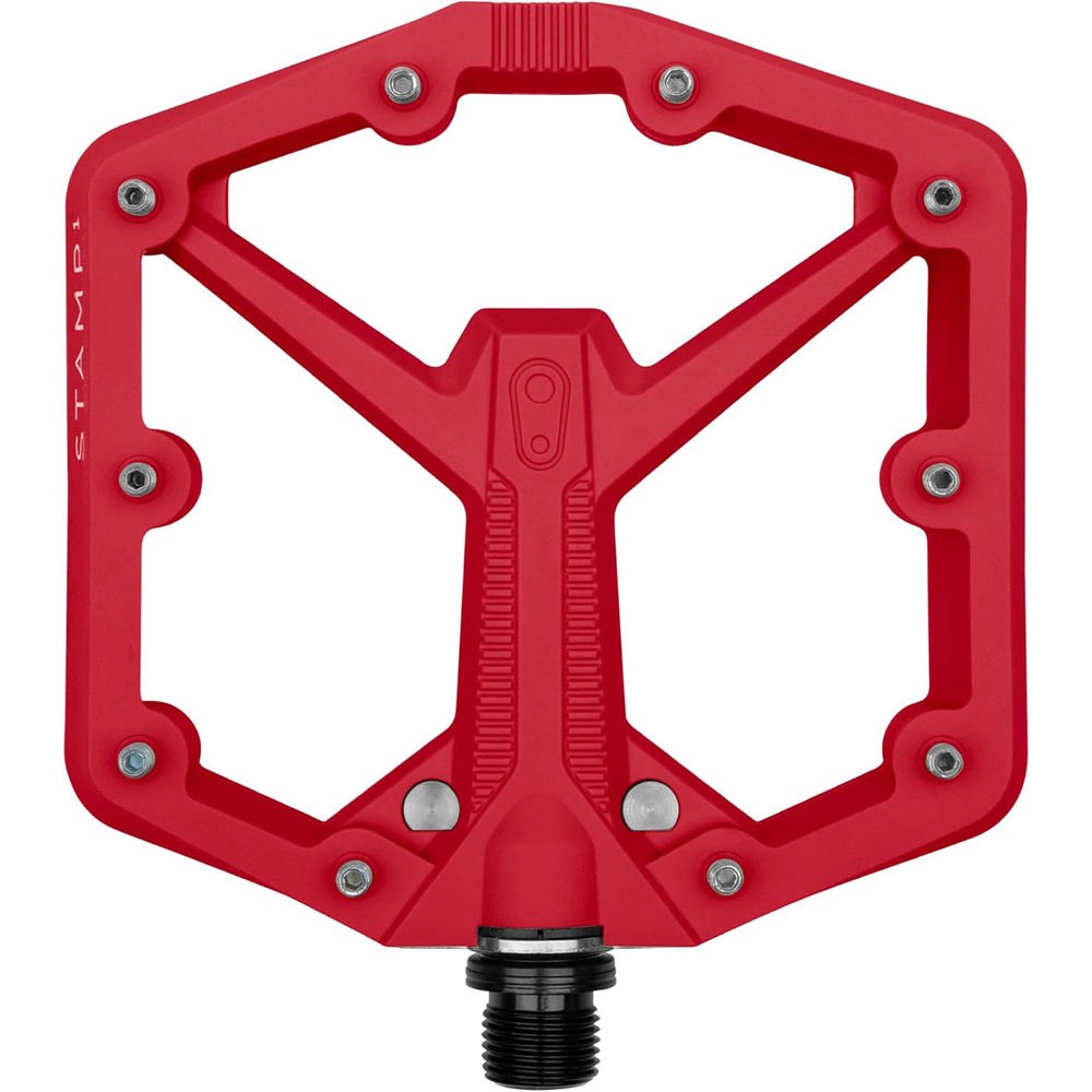 Crank Brothers Stamp 1 Gen 2 Composite Platform Pedals Large Red