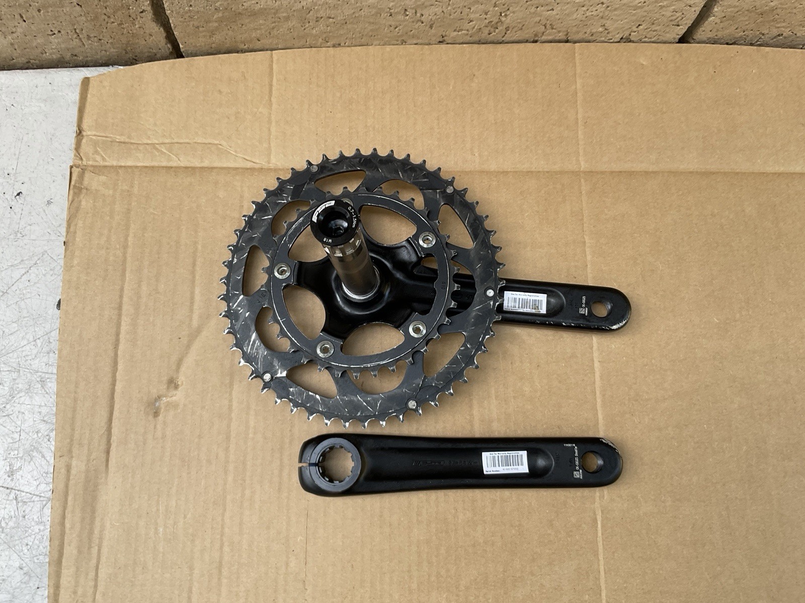 Oval Concepts 700 Crankset 170mm X 50/34 Tooth In Nice Condition