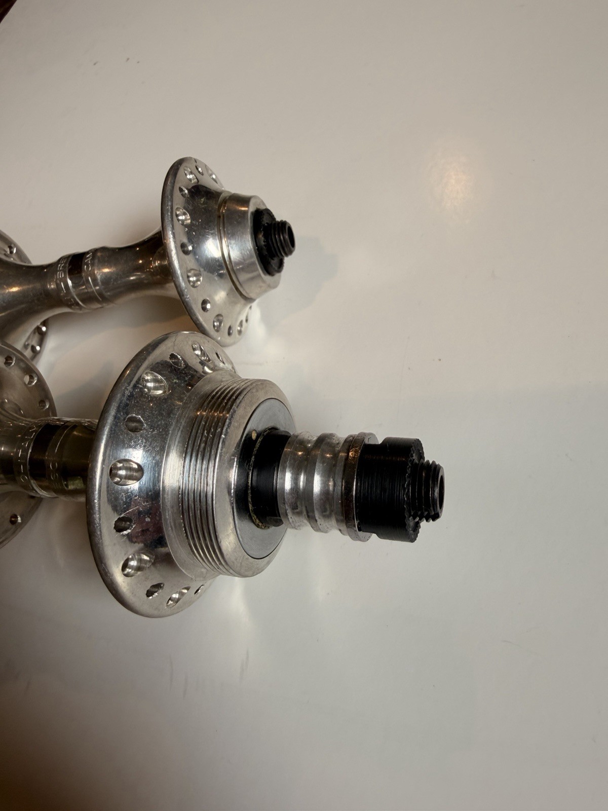 Vintage Campagnolo C-Record Hubset – 36H – 126/100 mm- NOS