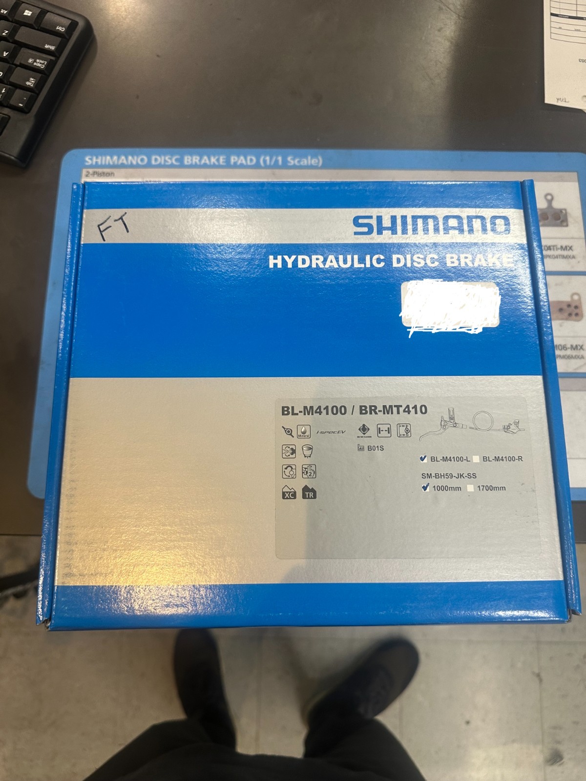 Shimano BL-M4100-L (FRONT BRAKE ONLY)