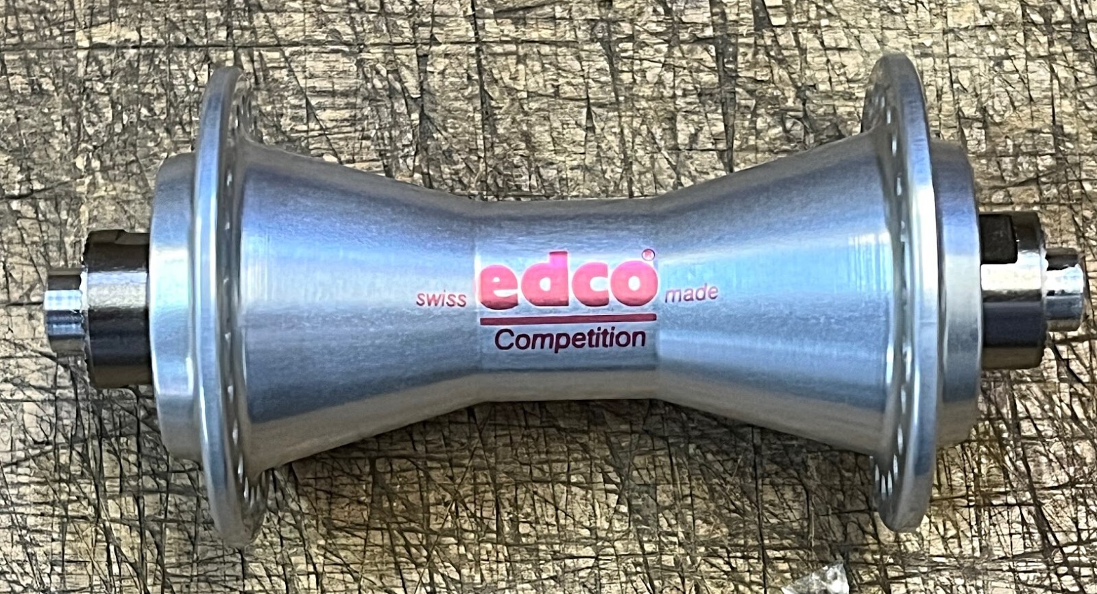 EDCO Competition Front Hub 48 Hole 100mm, Made in Switzerland. NOS / NEW Vintage
