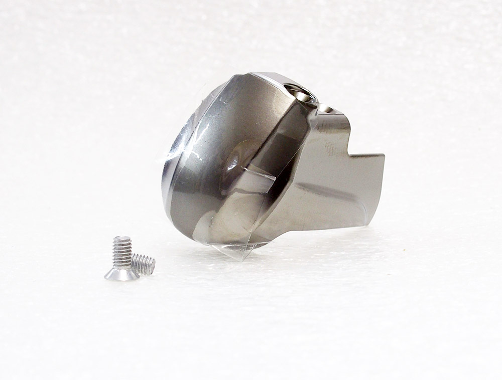 Shimano Dura-Ace ST-9001 Left Hand Lever Name Plate with Fixing Screw Silver