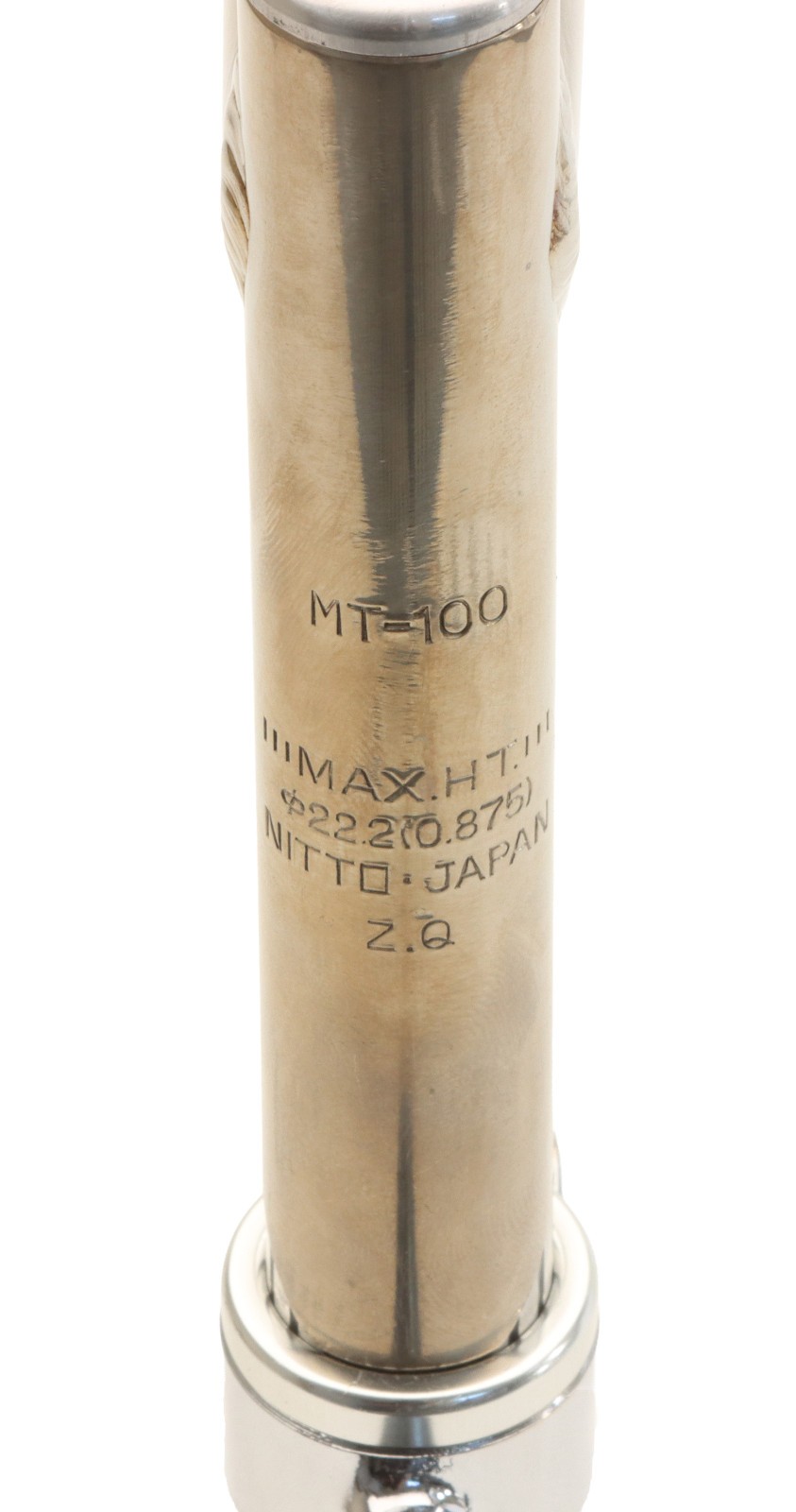 Nitto MT-100 1″ Titanium Quill Stem 120mm 25.4mm Clamp Silver 110° Rare NEW NOS