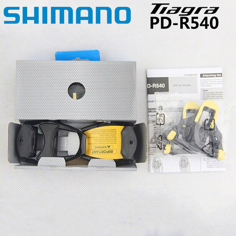 Shimano R540/R550/R7000/R8000 Clipless Carbon Pedal 9/16″ SPD-SL Single Release