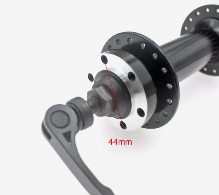 Fat bike rear hub 190mm aluminum QR 8/9/10 speed 36h Cassette disc type.
