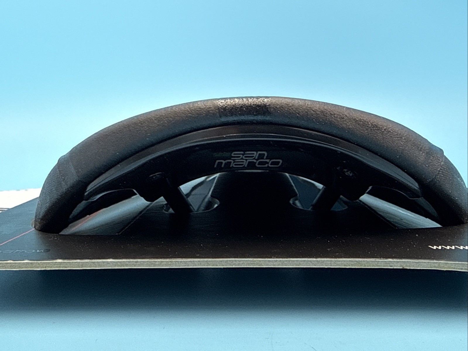 Selle San Marco REGALE Racing Wide Black Microfeel Saddle Xsilite Stainless Rail
