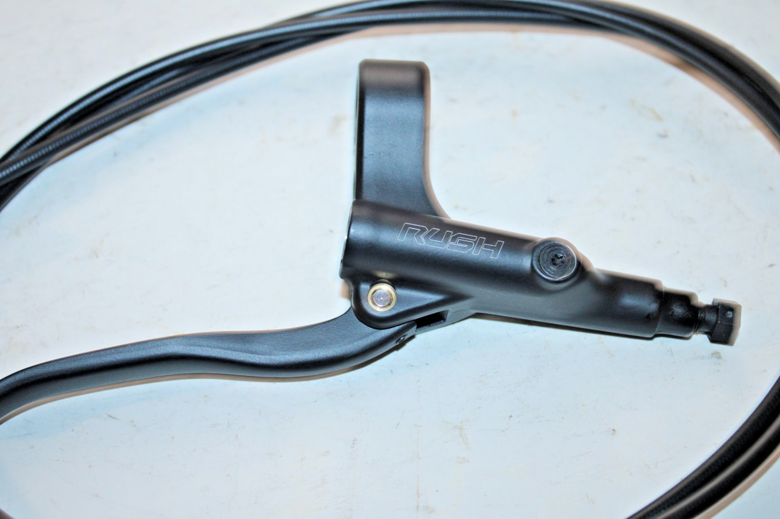Rush CStar Hydraulic Disc Brake Caliper Lever Set Black 74mm Post Mount Road MTB