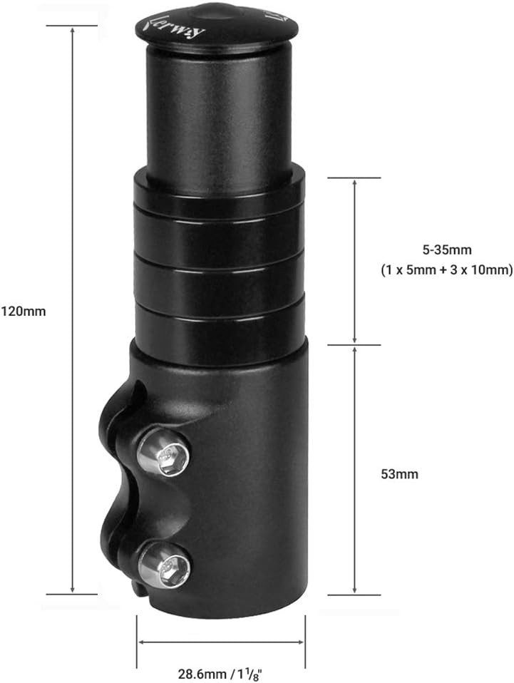 Ultimate Comfort Bike Stem Extender – Adjustable Height for Enhanced Riding