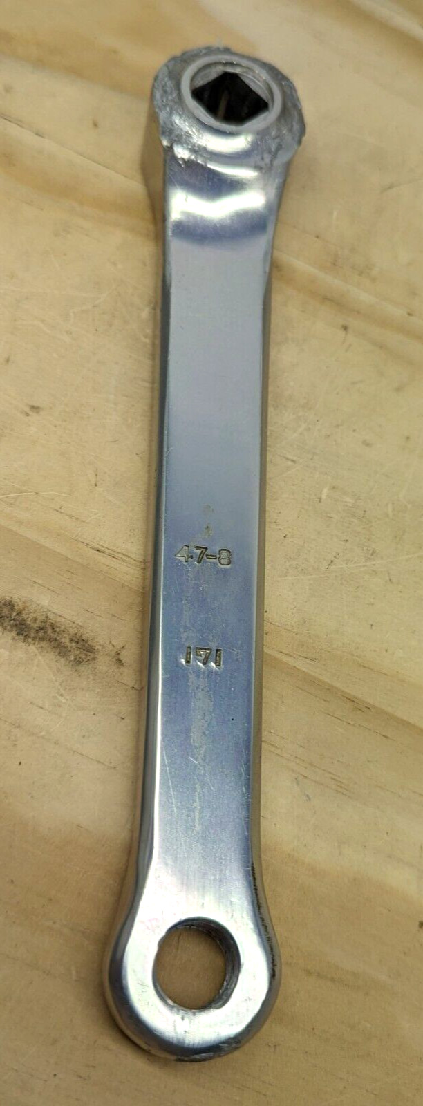 VINTAGE Sugino Mighty Competition Crankset – 171mm – 51/44 Double – Road