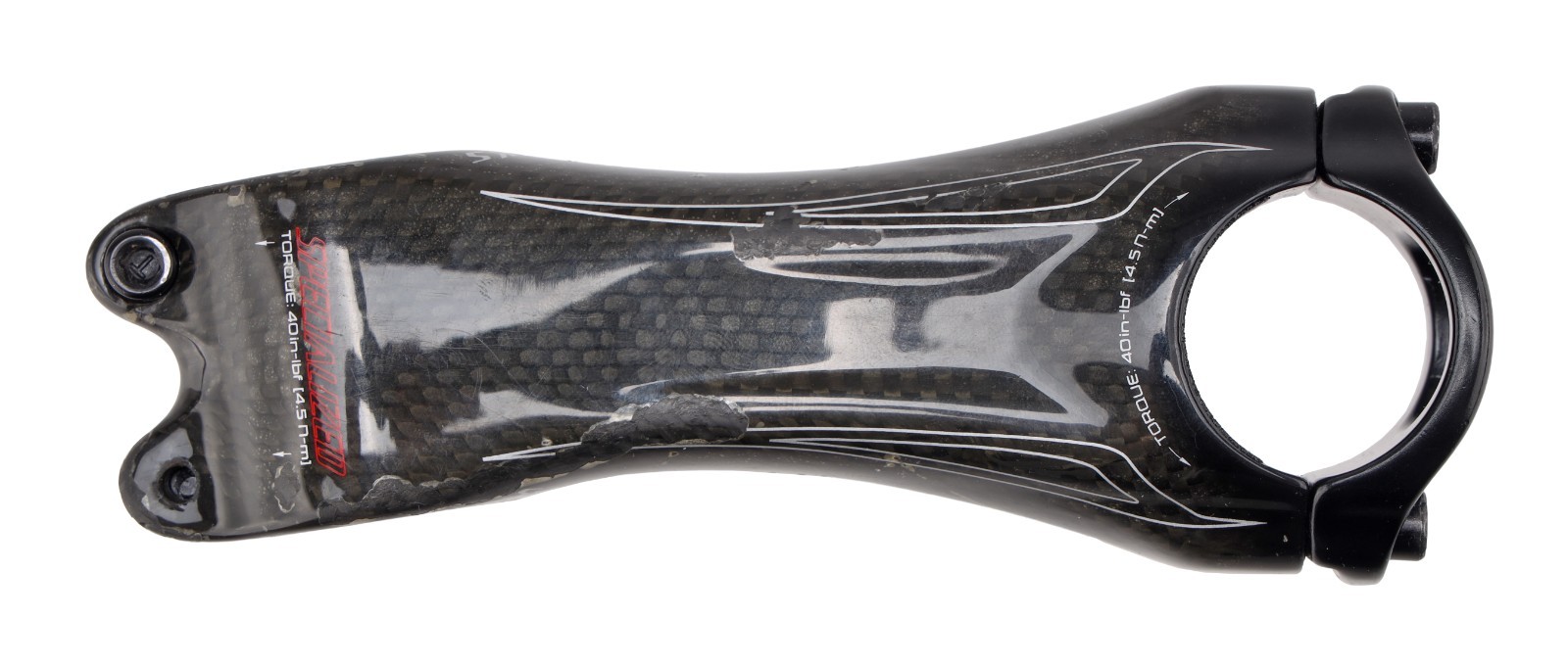 Specialized S-Works SW Carbon Road Bike Stem 31.8 x 110mm 6° Rise FACT Gloss