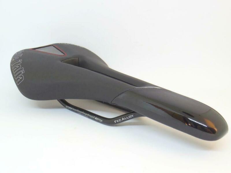 Selle Italia Saddle XR Gel Flow Black FEC Alloy Rail 280X132mm Road/MTB