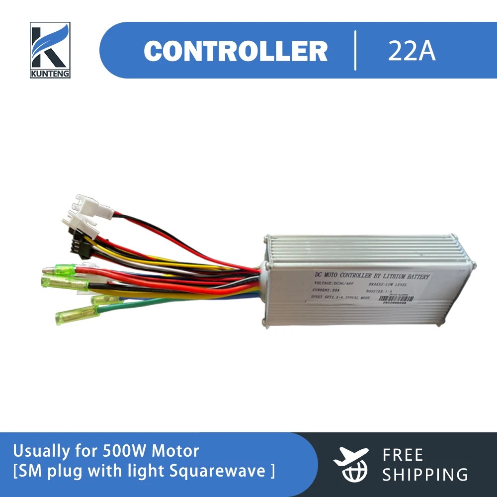 Electric Bicycle JN Controller 15A-35A SM Waterproof Plug 250W-1500W Hub Motor