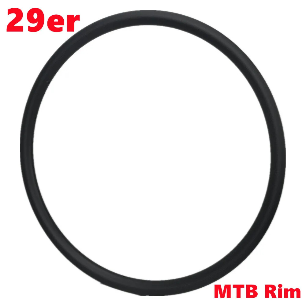 XC MTB Bicycle 29er Carbon Rim 24x30mm 28 Holes Asymmetric UD Matte Glossy