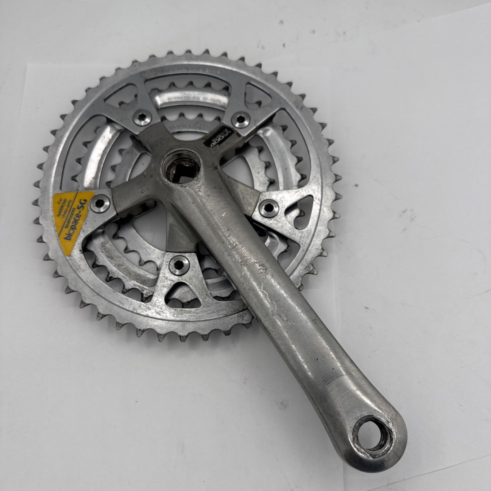 Shimano EXAGE 400 LX FC-M400 Right Side 175mm BIOPACE 48/38/28t Square Taper