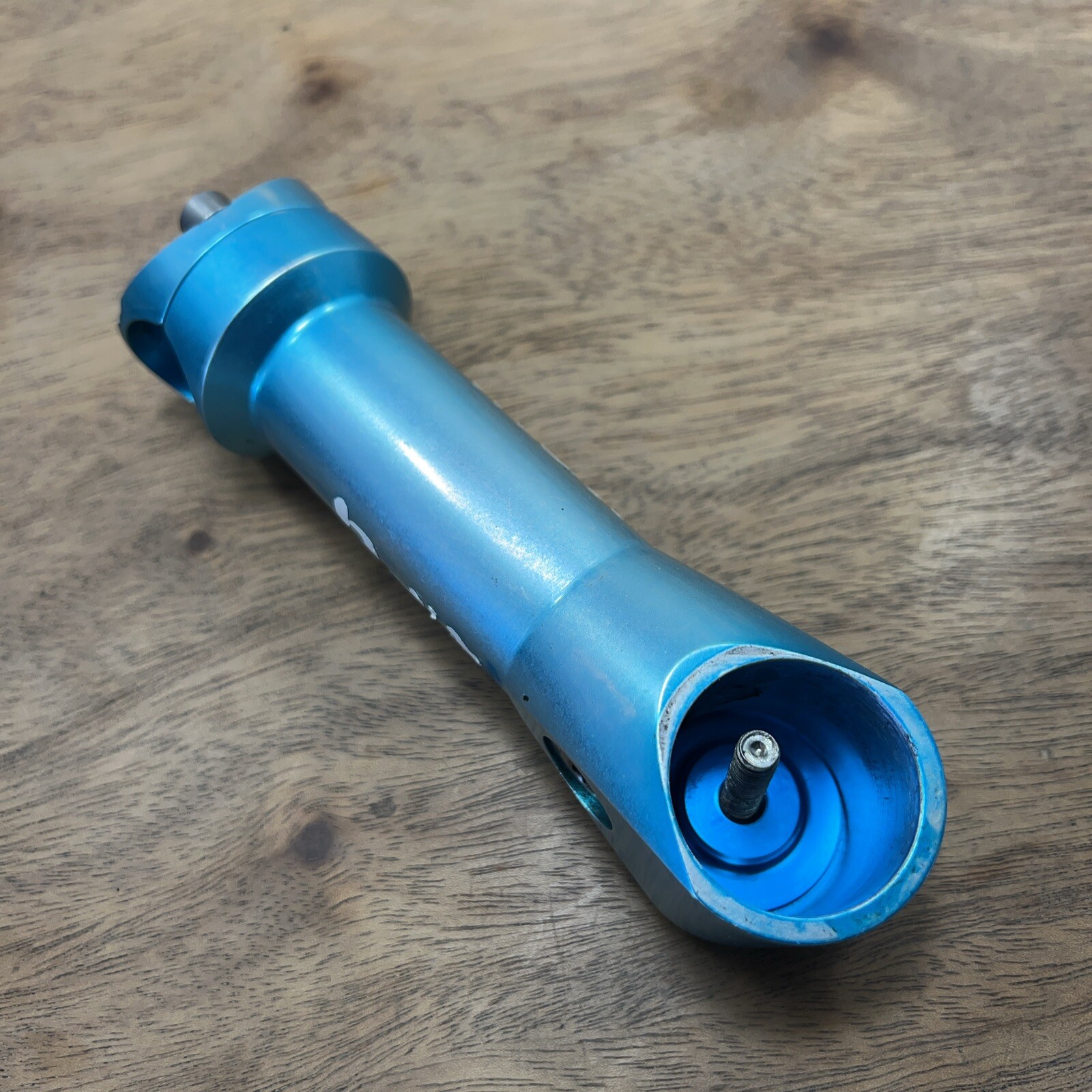 Ringle Zooka Stem Threadless Turquoise Anodized 1 1/8″ 25.4mm 120mm