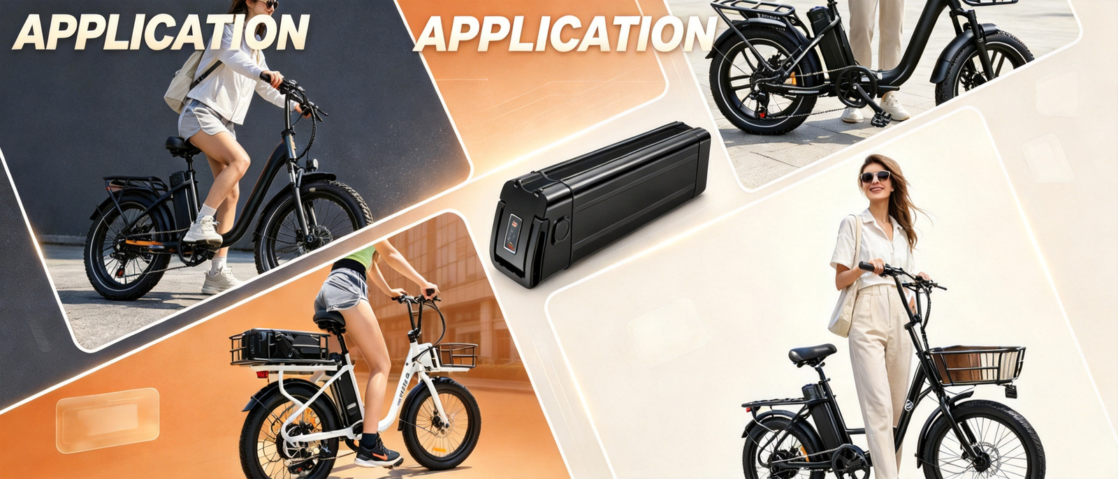 E-bike Battery For ANCHEER Gocio Fold24 Fold Electric Pedelec Tube Batteies