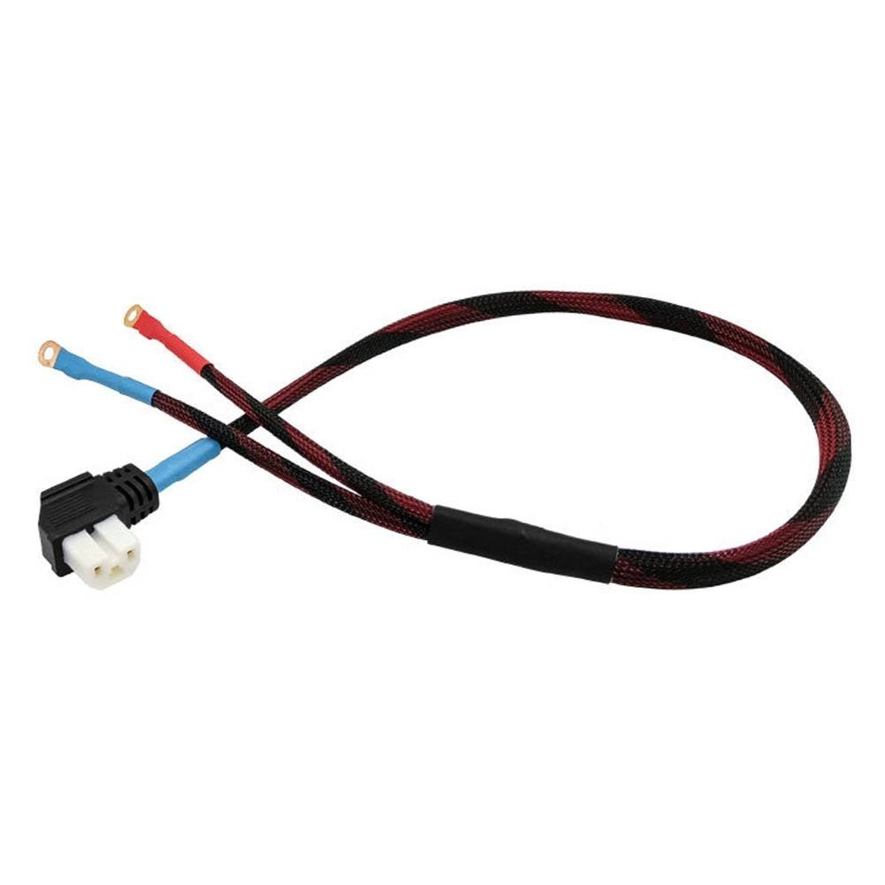 Electric Bike Charging Cord T shaped 1 Meter Length Black PVC Insulation