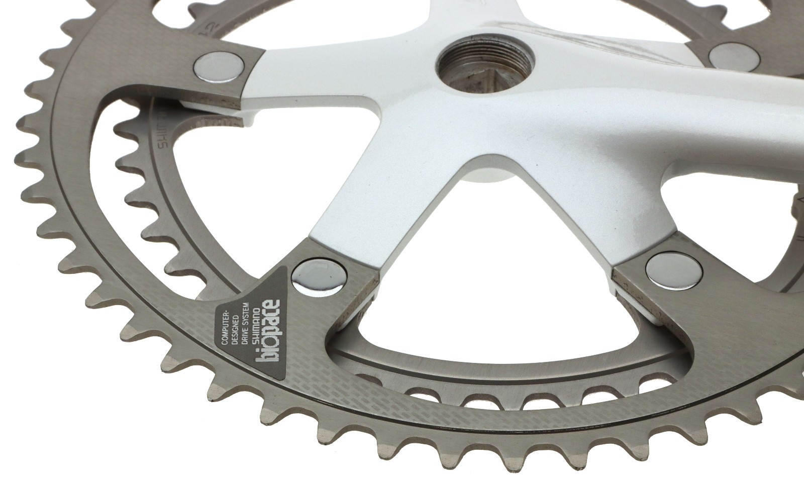 Shimano Santé FC-5000 Crank 52/42 165mm 8SPD White NEW NOS NIB Vintage