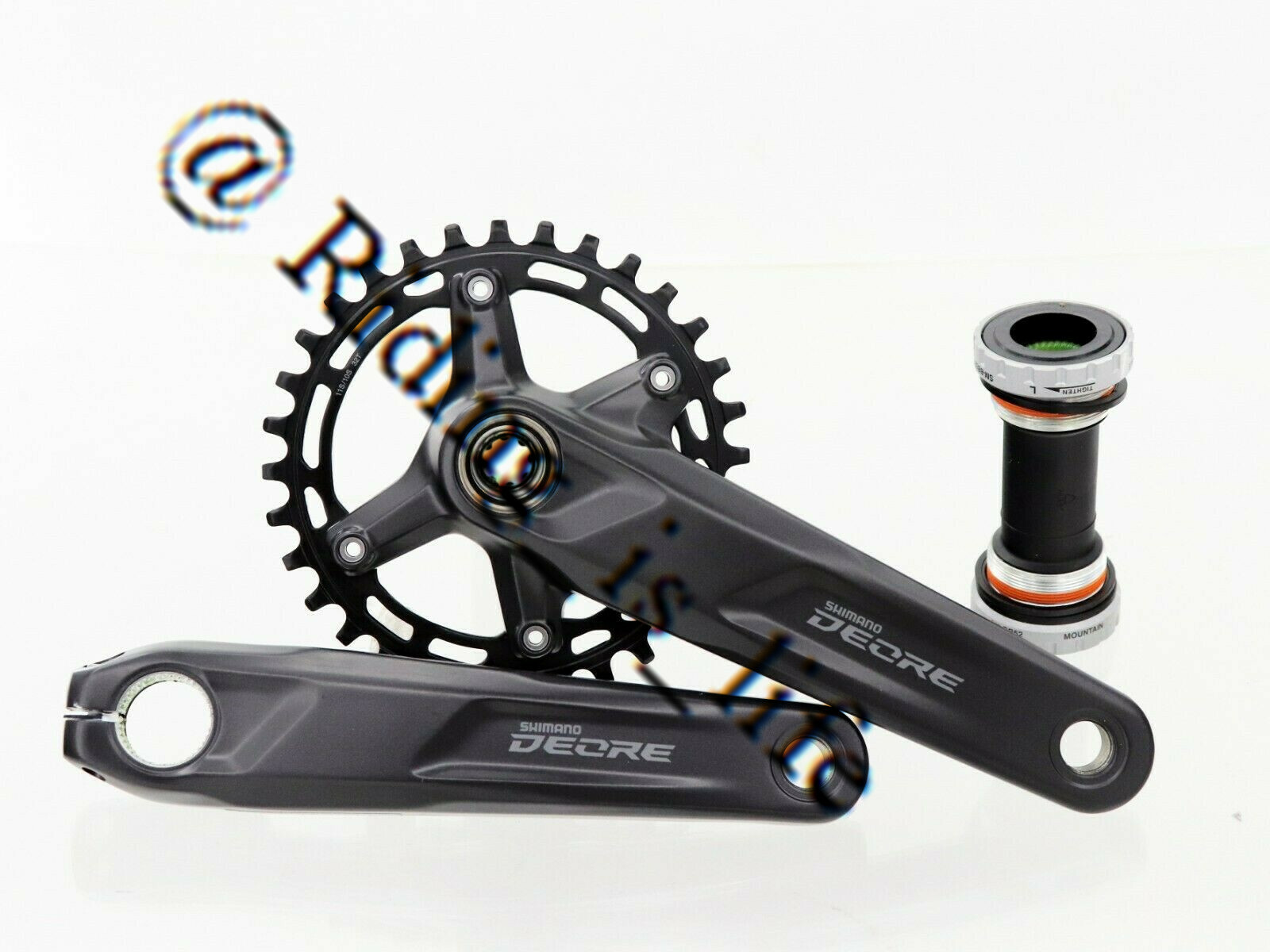 New Shimano Deore FC-M5100-1 Crankset 1×10/11-speed 30T/32T/170mm/175MM BB52