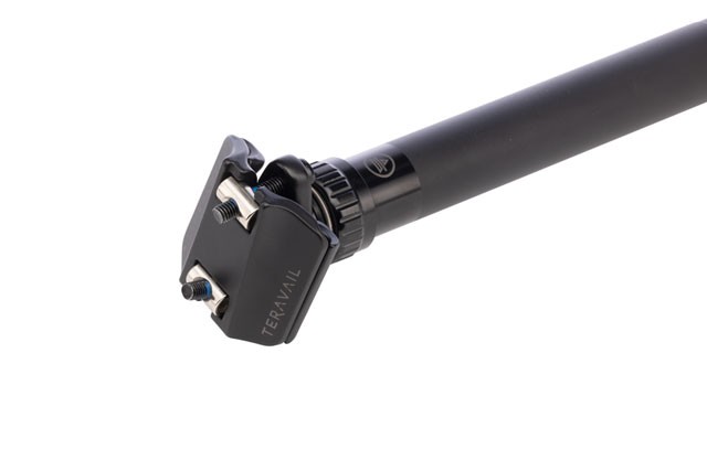 Teravail Telec Dropper Seatpost – 27.2 x 430mm, 125mm Travel, Black, No Remote