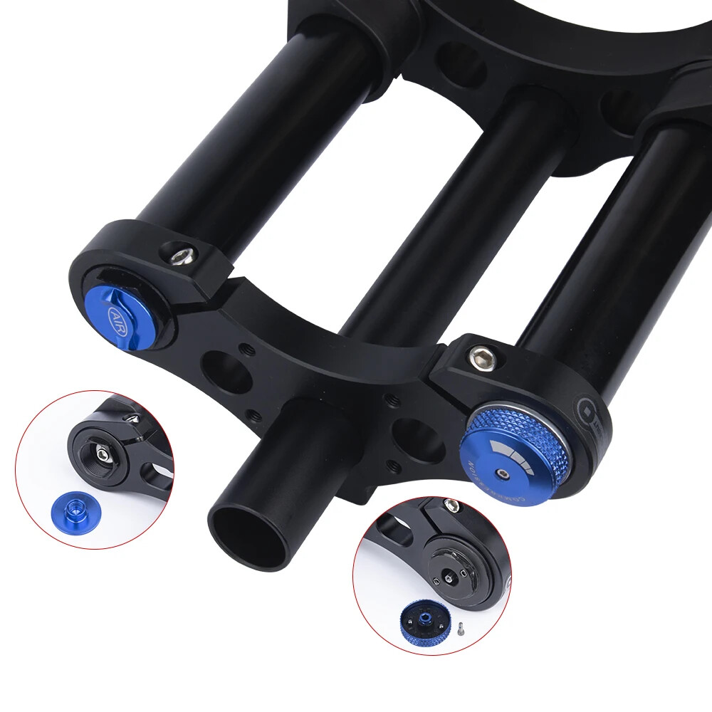 MTB XC DH Mountain Bike Thru Axle Boost Suspension Fork 110*15MM 175MM Travel
