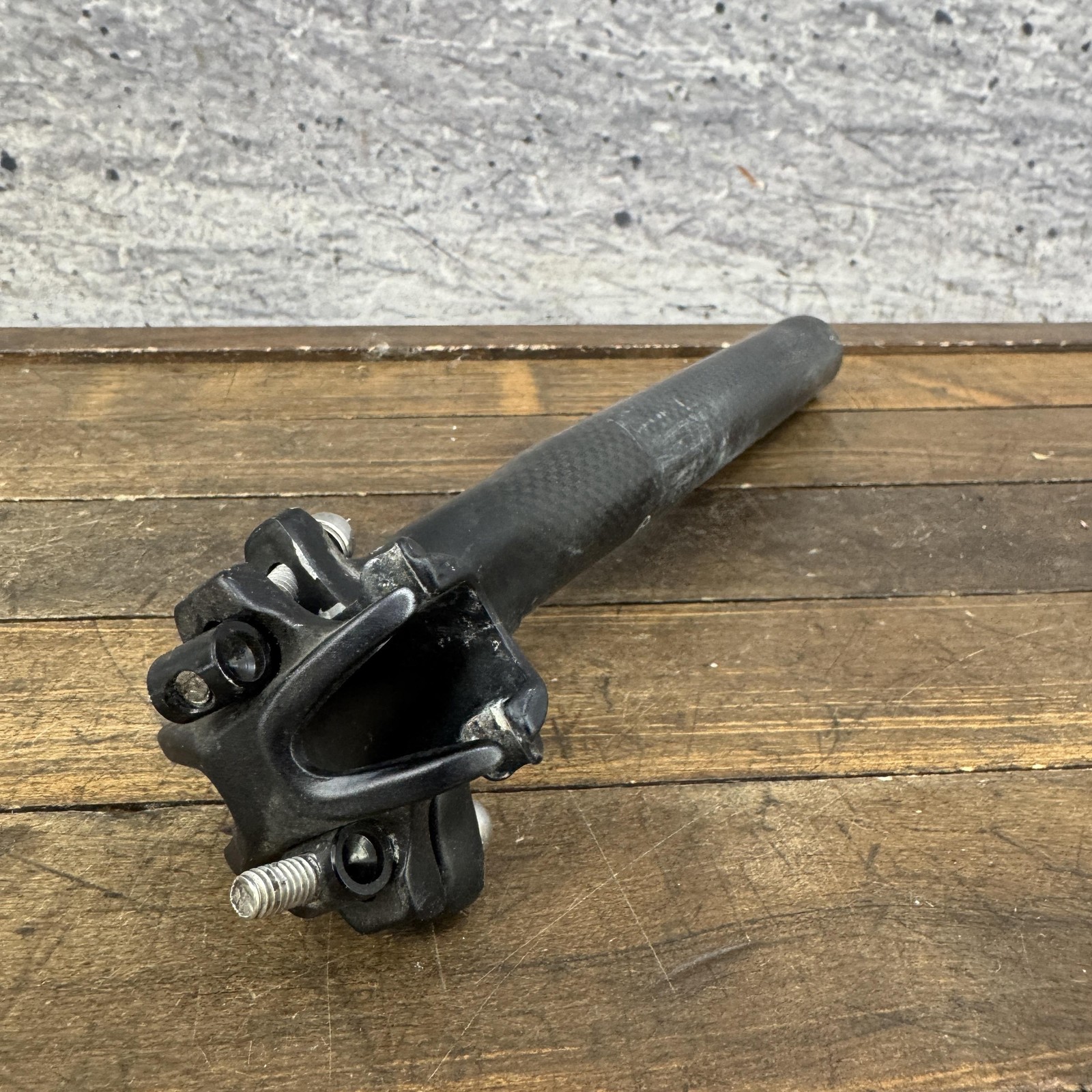 Quintana Roo Carbon Seatpost 27.2mm X 10in Black 180g Post Road Tri Bike