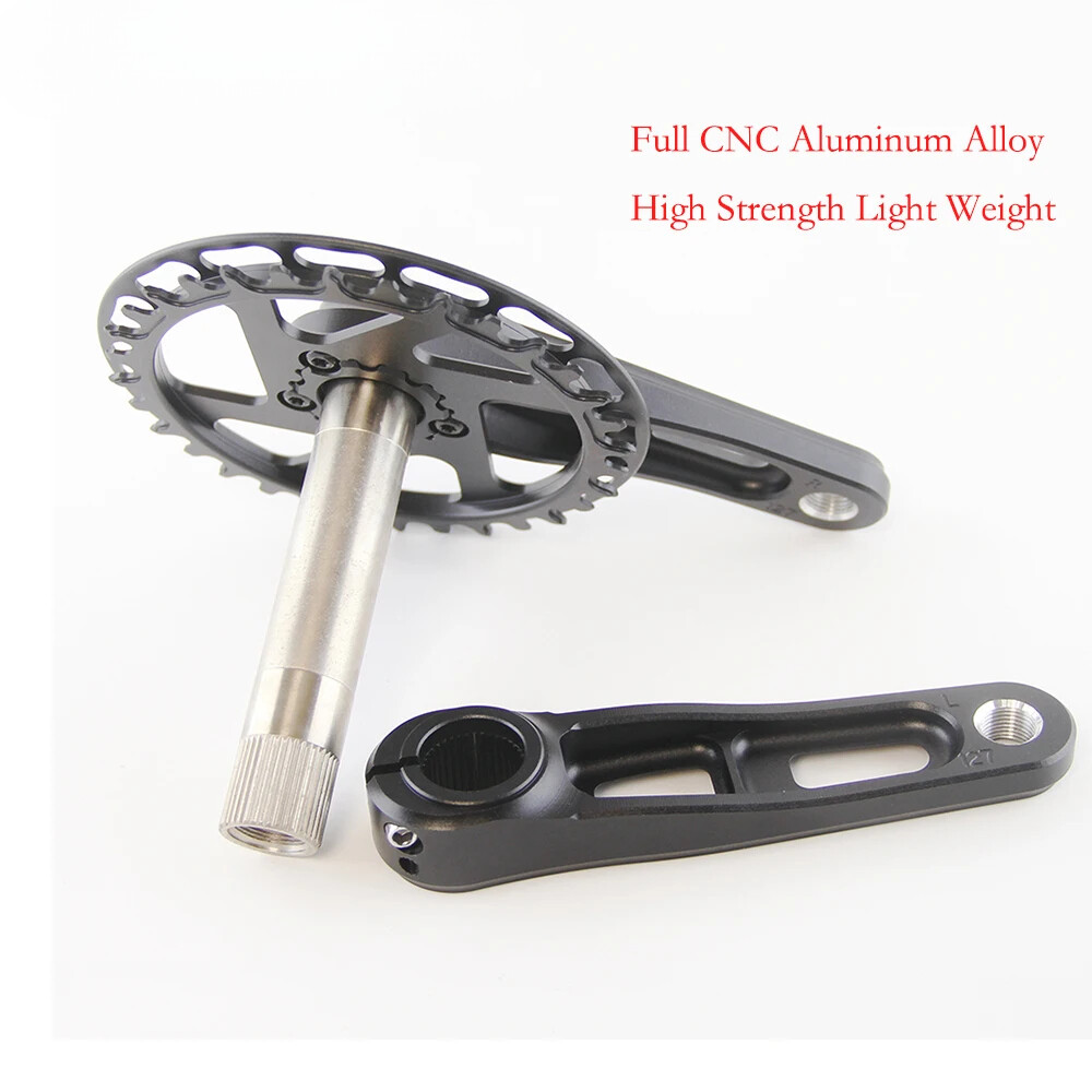 Ultralight Children’s Folding Bike Crankset Hollow Tech Crank 127/140/150mm