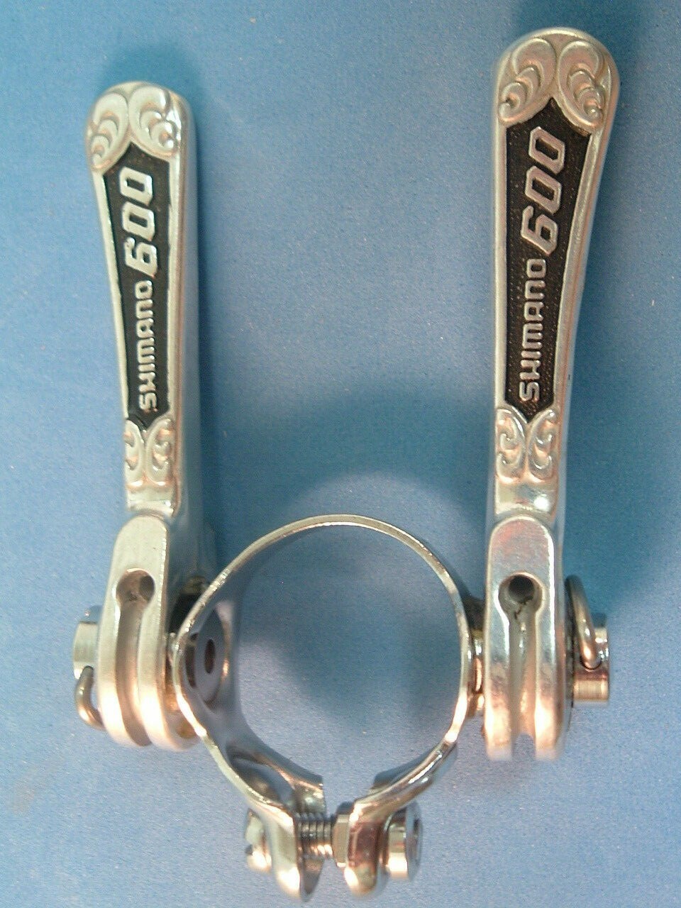 Shimano 600 EX Arabesque Road Shifters NEW / NOS -Vintage- 2×5/6/7/8-Spd- Mint+