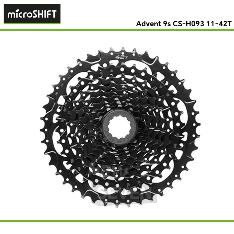 microSHIFT ADVENT 9 speed Groupset Drivetrain Shifter Derailleur Cassette MTB OE
