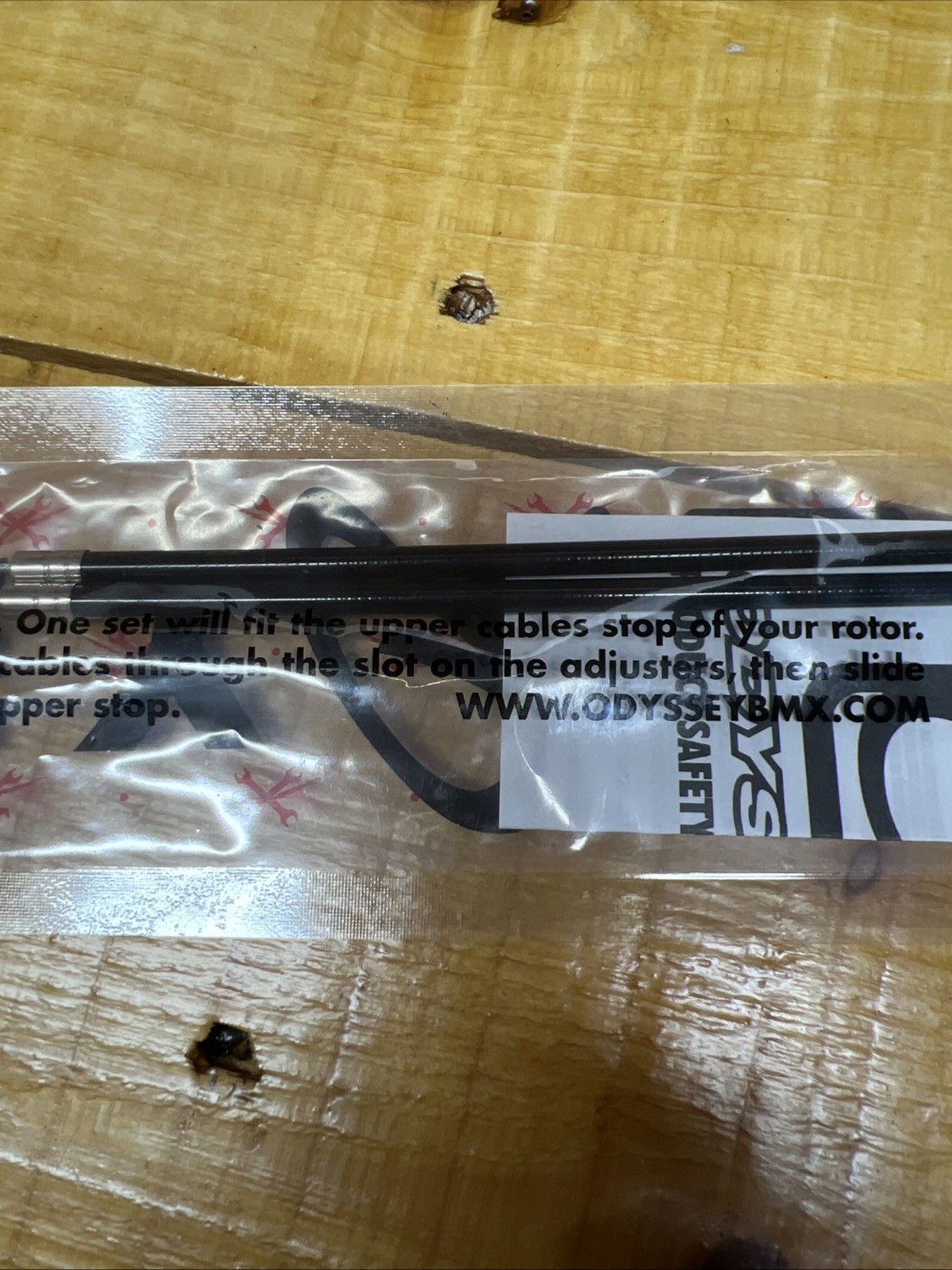 ODYSSEY BMX Bike GYRO-G3 Upper Brake Cable Universal Medium (B-151-BK) 425mm NOS