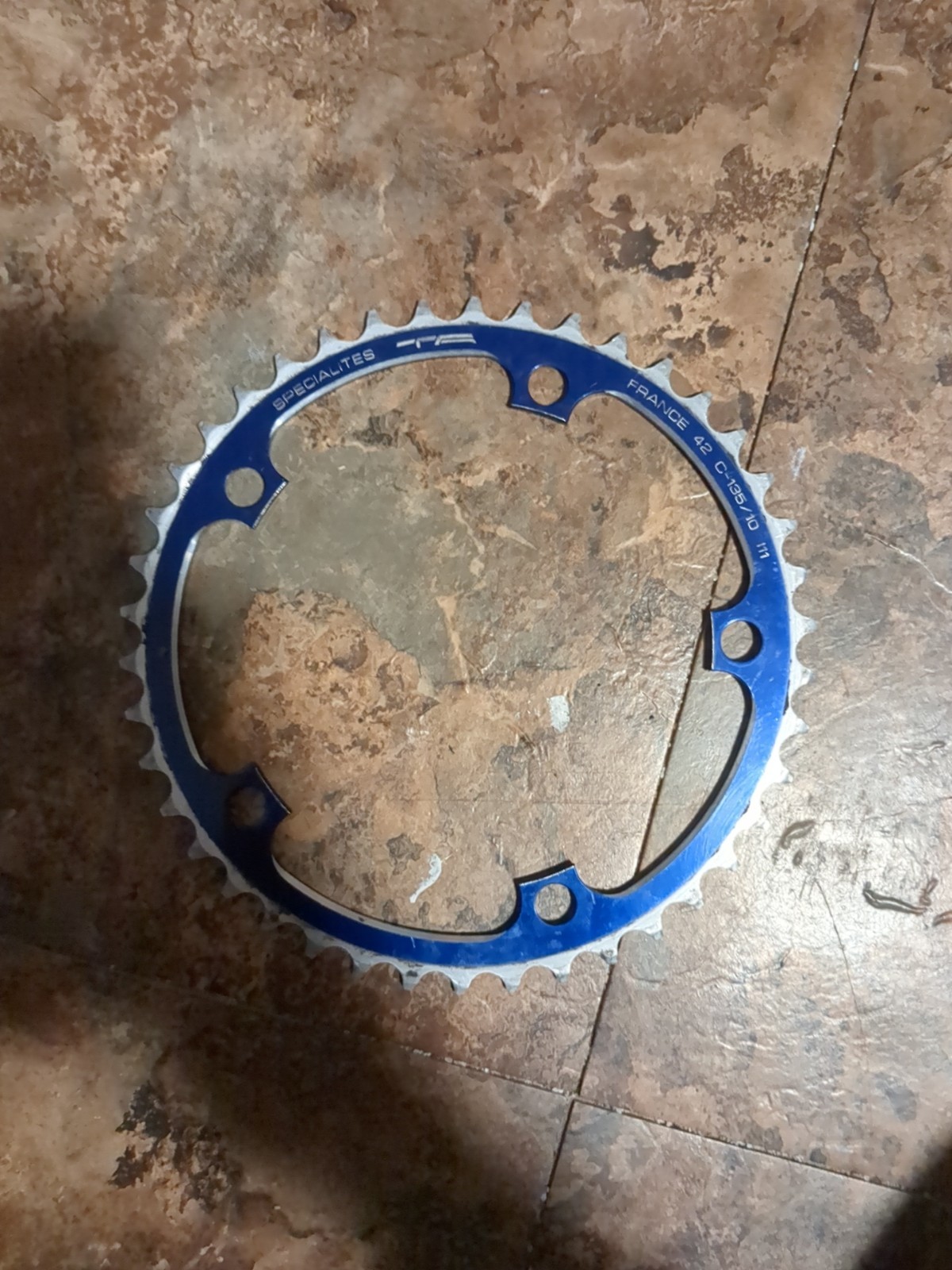 Specialites TA Blue 42t 135 BCD Chainring