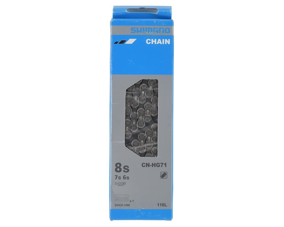Shimano CN-HG71 E-Bike Chain (Silver) (6-8 Speed) (116 Links) [ECNHG71T116Q]
